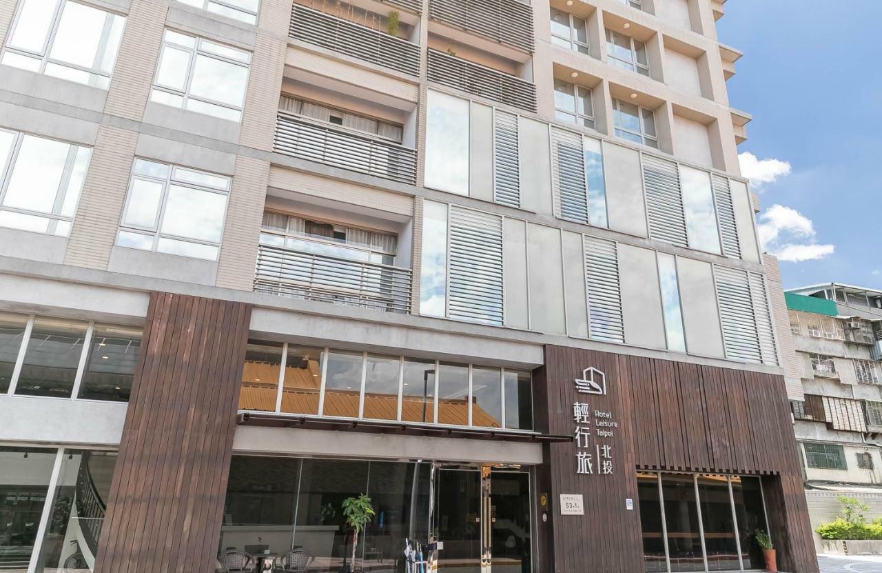 Hotel Leisure Beitou Taipeh Exterior foto